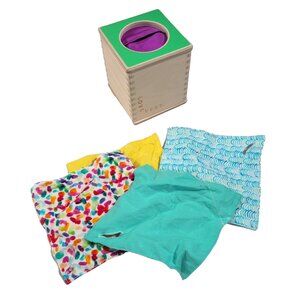 LOVEVERY Magic Wooden Tissue Box Montessori Toy For Babies & Toddlers